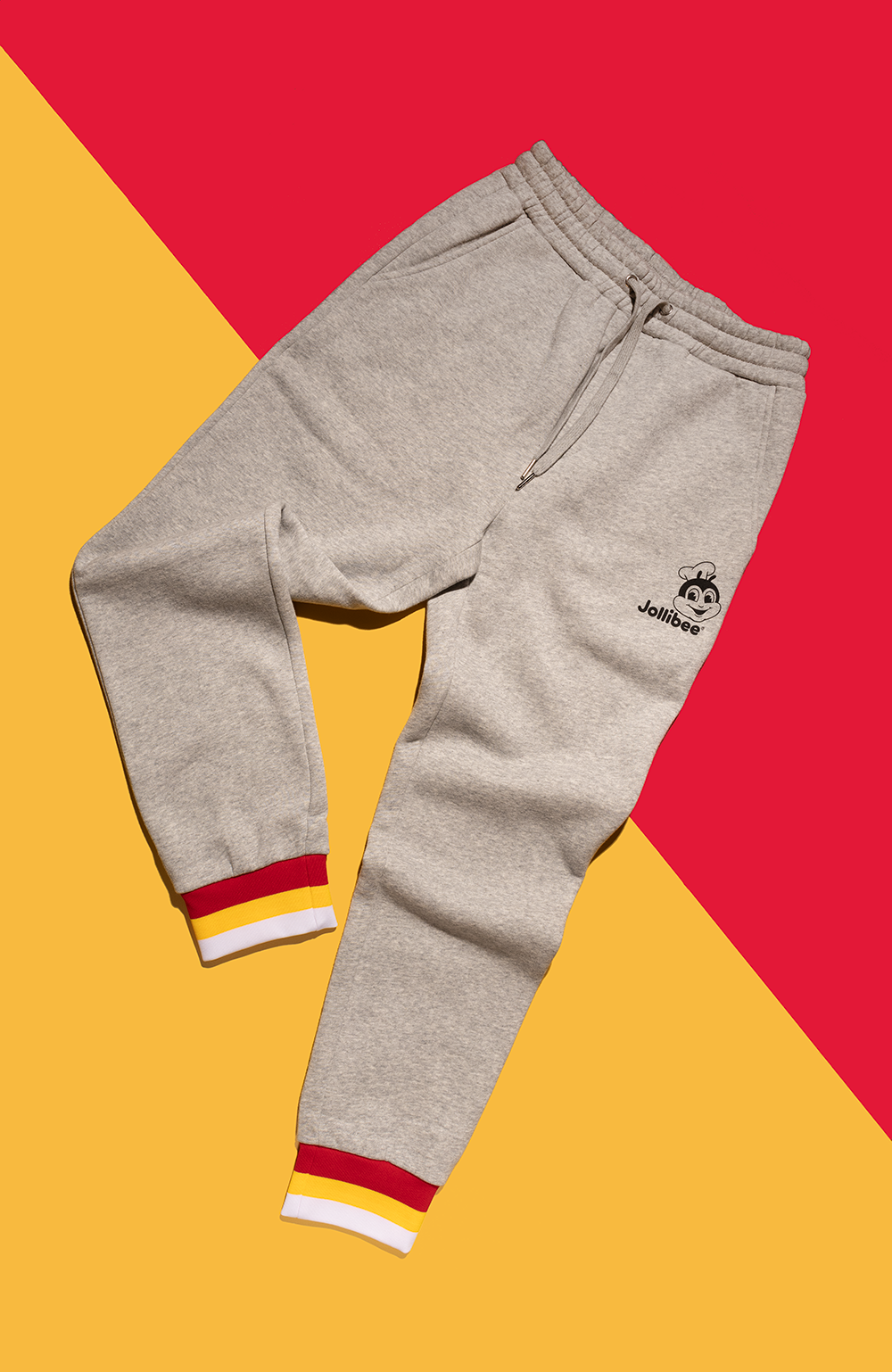 Jollibee gray sweatpants