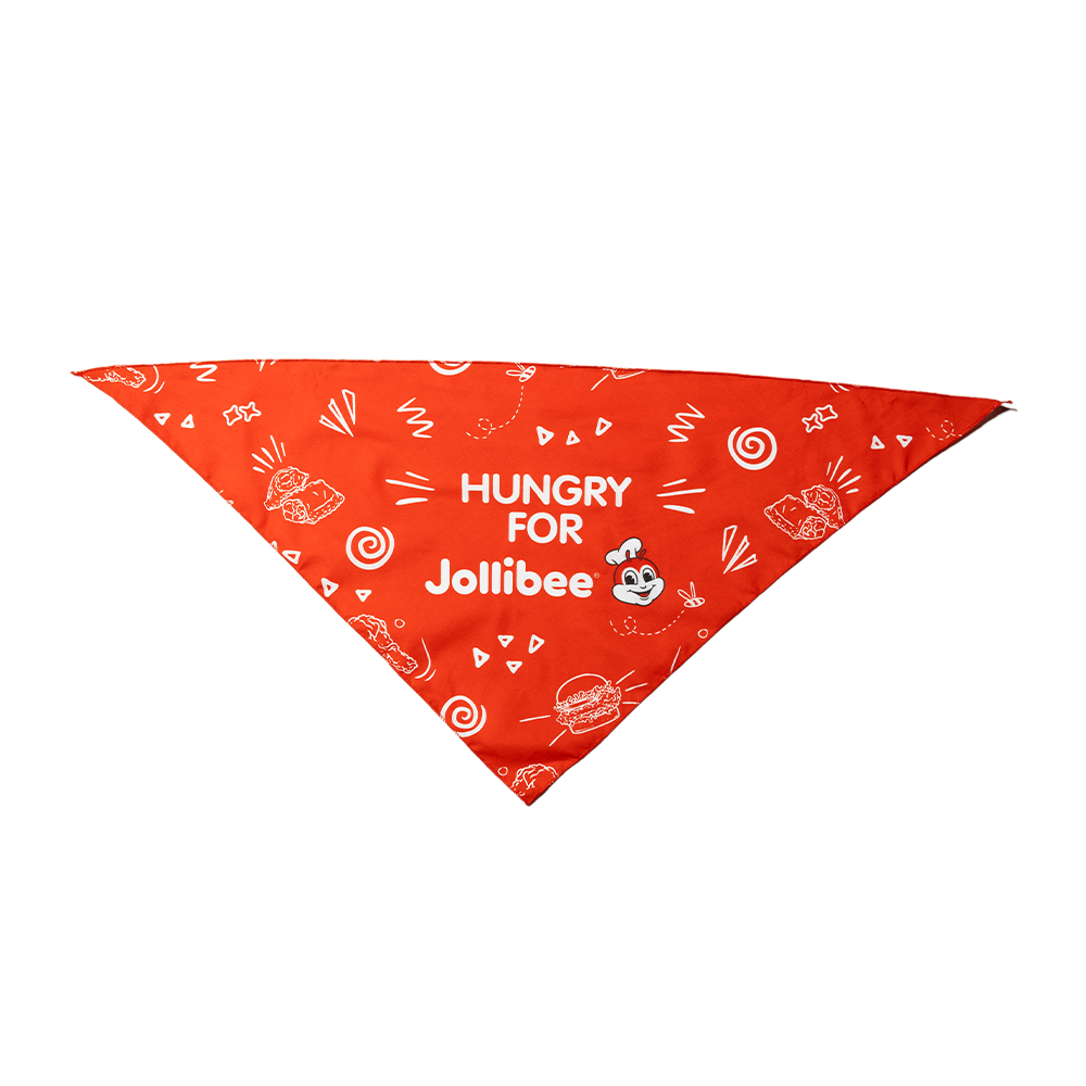 Hungry for Jollibee Red Dog Bandana