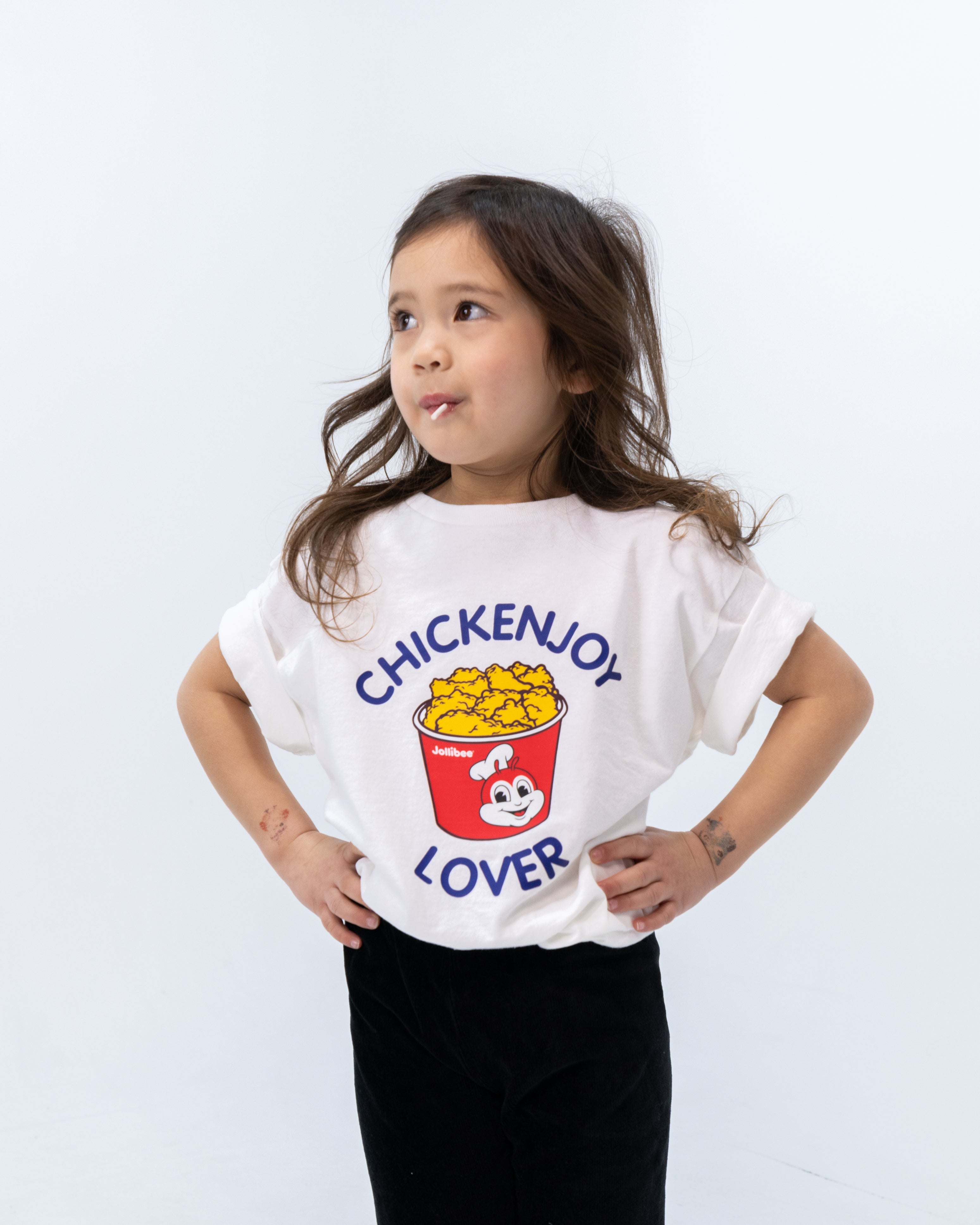 Chickenjoy Lover Kid Shirt hover figure