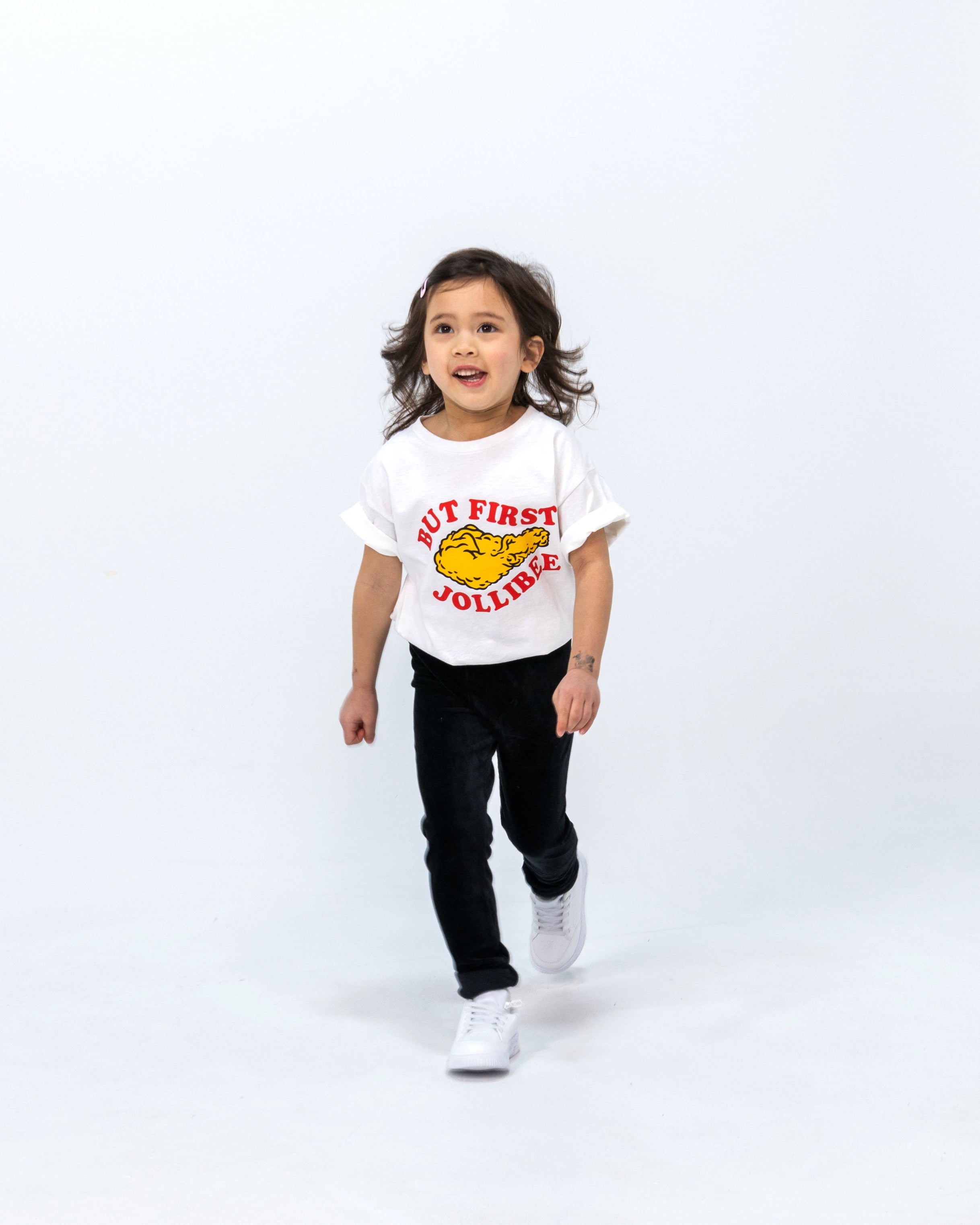 But First Jollibee Kid White Shirt hover figure