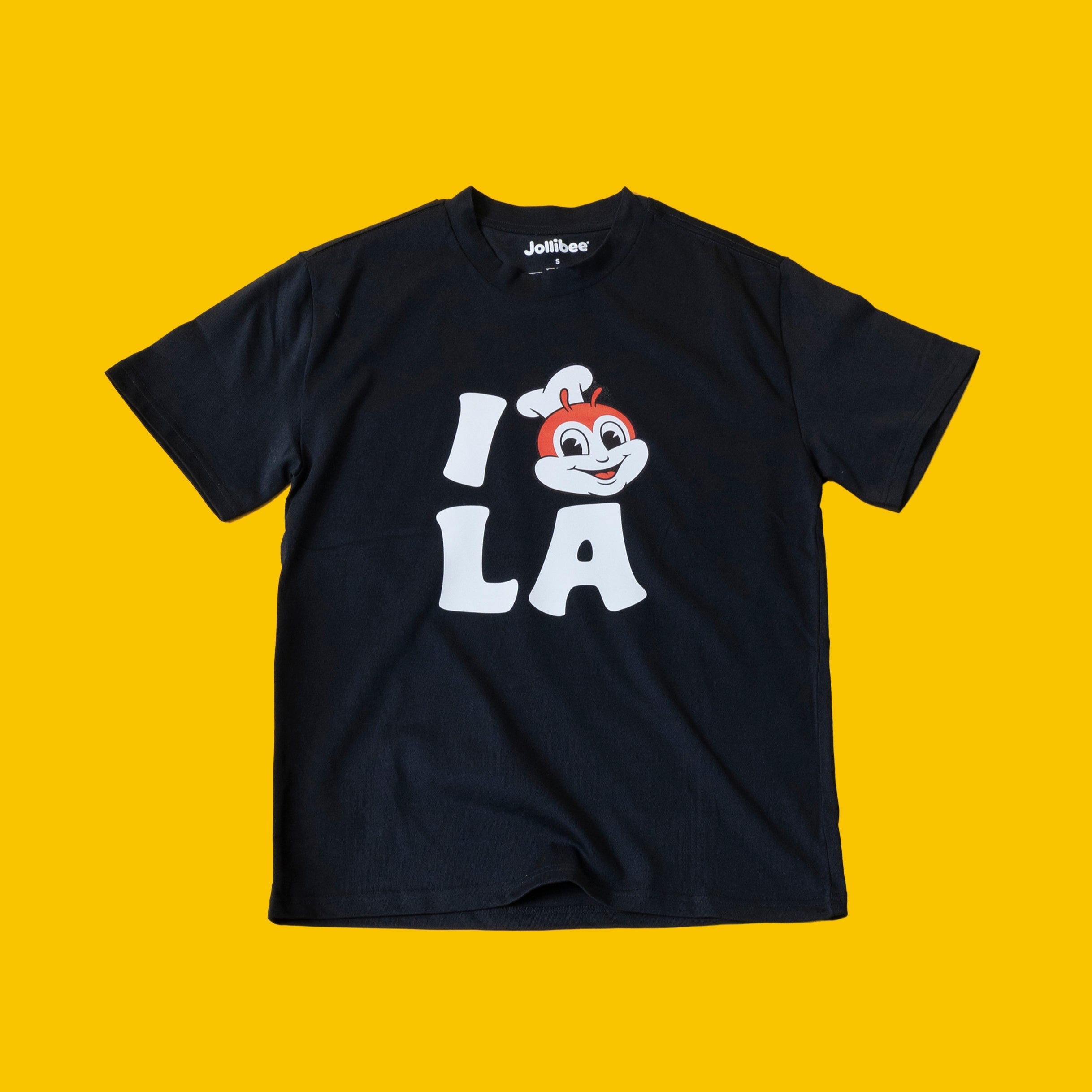 Jollibee merch I JB LA navy t-shirt