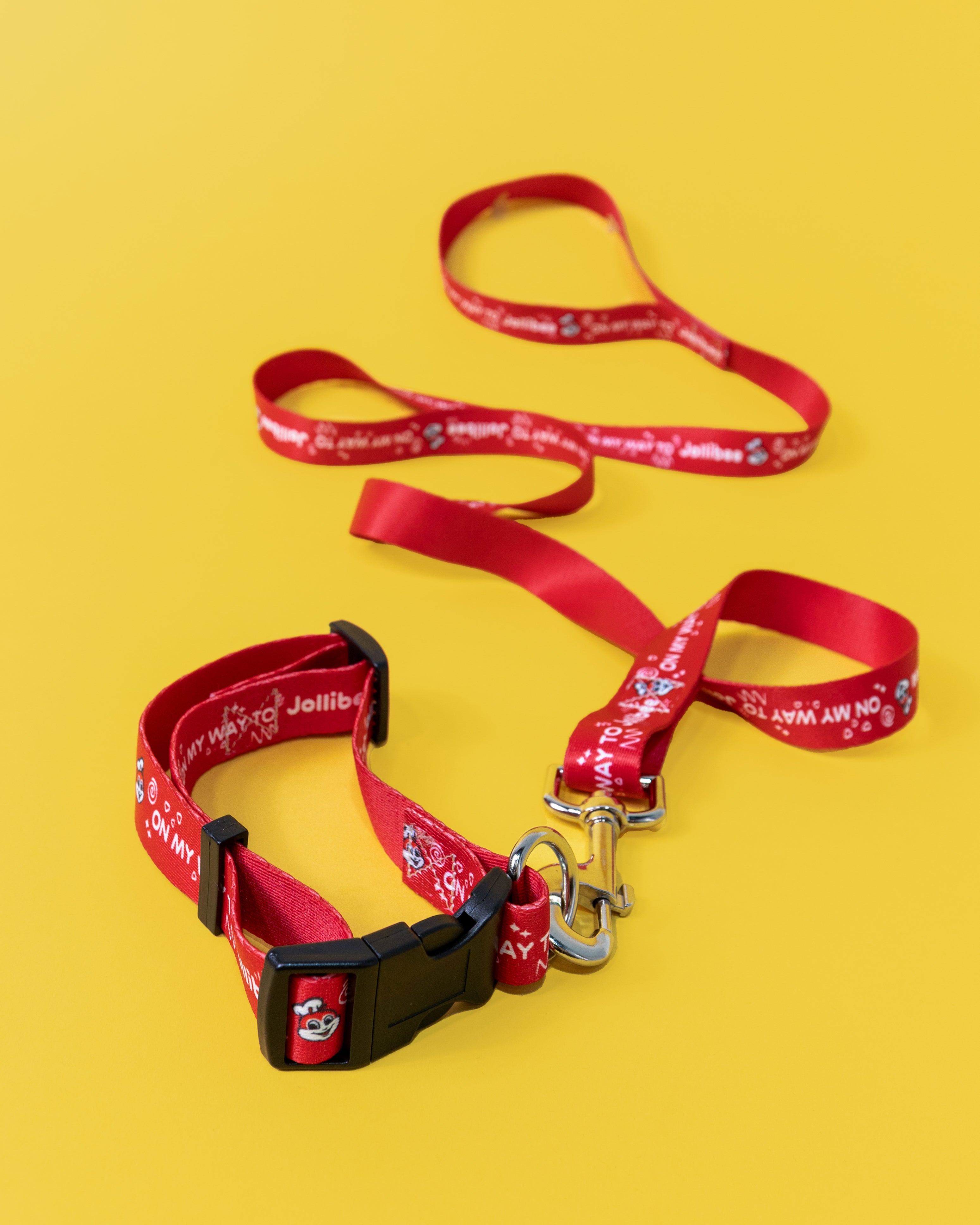 Jollibee merch pet collar and leash
